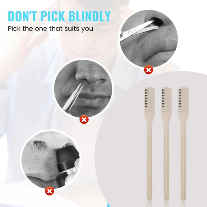 Hair Split End remover || Nose Hair Removal Trimmer Kit Blade (3 Pcs Set)