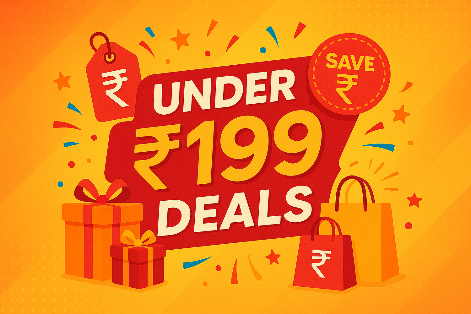 FLAT ₹199 Deals